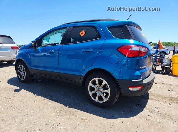 MAJ3S2GE1KC279440 2019 FORD ECOSPORT Blue უკანა მარცხენა
