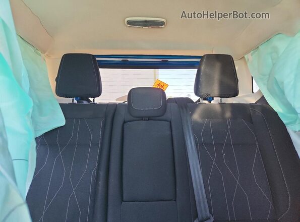 MAJ3S2GE1KC279440 2019 FORD ECOSPORT Blue უკანა სავარძლების ხედი