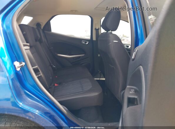 MAJ3S2GE1KC280412 2019 FORD ECOSPORT Blue VIN sticker view