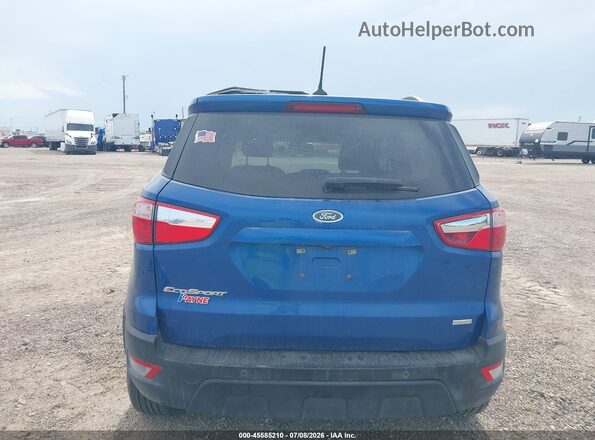 MAJ3S2GE1KC280412 2019 FORD ECOSPORT Blue 