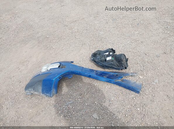 MAJ3S2GE1KC280412 2019 FORD ECOSPORT Blue Instrument cluster view