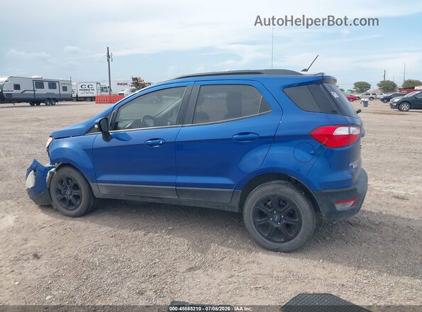 MAJ3S2GE1KC280412 2019 FORD ECOSPORT Blue 