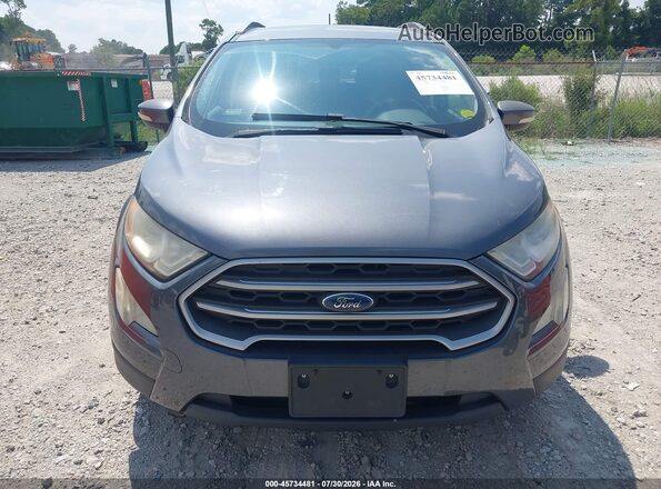 MAJ3S2GE1KC287277 2019 FORD ECOSPORT Gray Սարքավորումների վահանակի տեսք