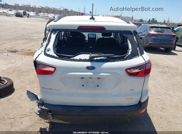 MAJ3S2GE1LC347818 2020 FORD ECOSPORT White 