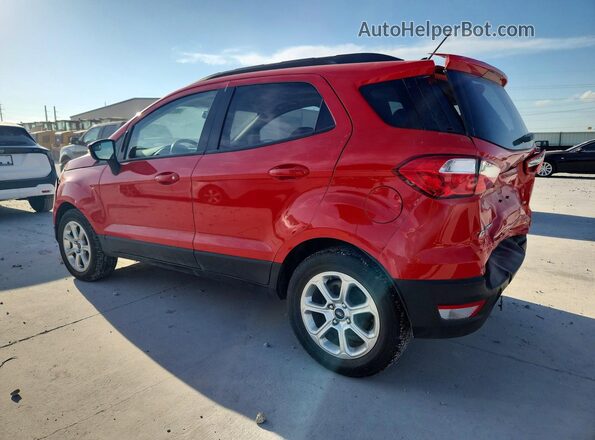 MAJ3S2GE1LC377479 2020 FORD ECOSPORT Red Tył lewy