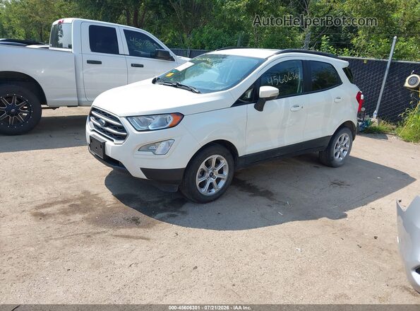 MAJ3S2GE1LC384464 2020 FORD ECOSPORT White Передня ліва чверть
