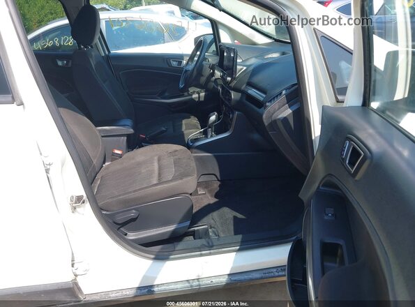 MAJ3S2GE1LC384464 2020 FORD ECOSPORT White Вид салону спереду