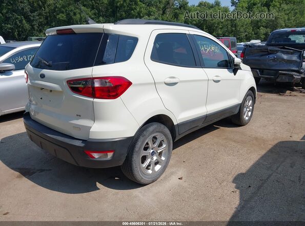 MAJ3S2GE1LC384464 2020 FORD ECOSPORT White Задня права чверть