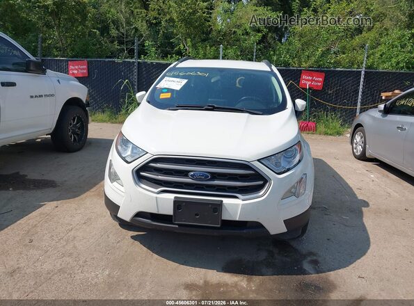 MAJ3S2GE1LC384464 2020 FORD ECOSPORT White Вид щитка приладів
