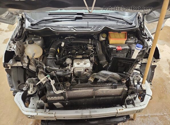 MAJ3S2GE1MC435947 2021 FORD ECOSPORT Silver Widok komory silnika