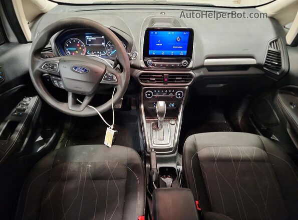 MAJ3S2GE1MC435947 2021 FORD ECOSPORT Silver Widok deski rozdzielczej