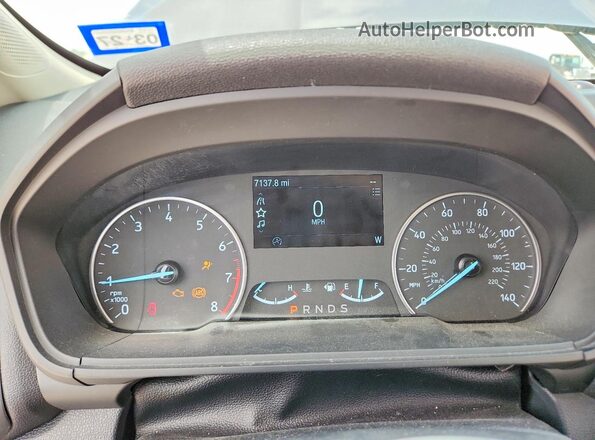 MAJ3S2GE2KC267345 2019 FORD ECOSPORT Charcoal Вид щитка приладів