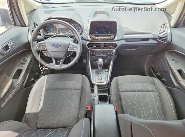 MAJ3S2GE2KC267345 2019 FORD ECOSPORT Charcoal Вид панелі приладів