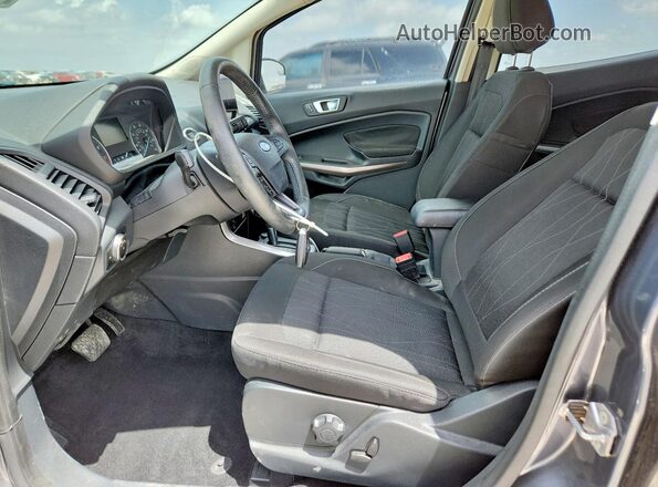MAJ3S2GE2KC267345 2019 FORD ECOSPORT Charcoal Вид салону спереду