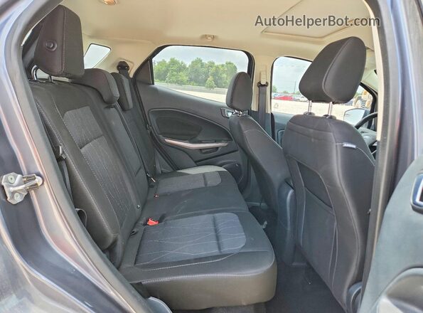 MAJ3S2GE2KC267345 2019 FORD ECOSPORT Charcoal Вид задніх сидінь