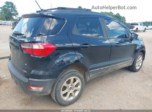 MAJ3S2GE2KC299020 2019 FORD ECOSPORT Black უკანა მარჯვენა