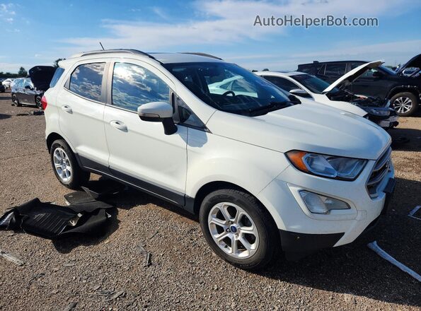MAJ3S2GE2KC307519 2019 FORD ECOSPORT Белый Передняя правая четверть