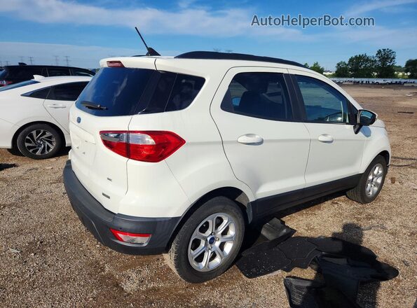 MAJ3S2GE2KC307519 2019 FORD ECOSPORT Белый Задняя правая четверть