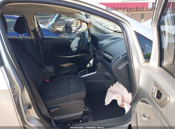 MAJ3S2GE2LC335788 2020 FORD ECOSPORT Silver Widok wnętrza z przodu