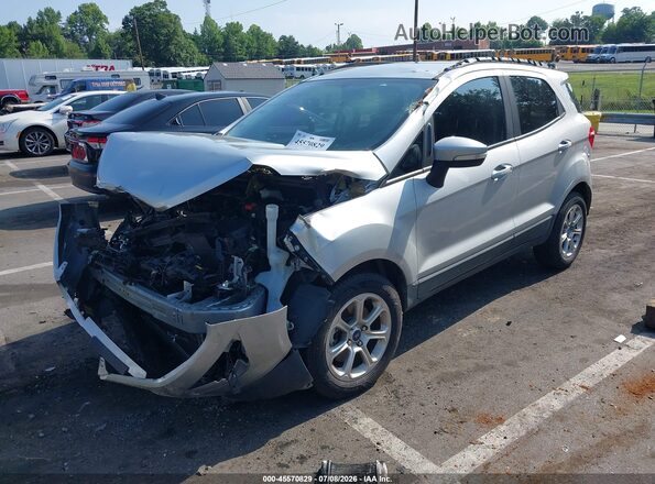 MAJ3S2GE2LC335788 2020 FORD ECOSPORT Silver Przód lewy