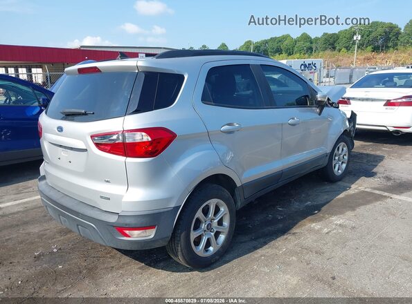 MAJ3S2GE2LC335788 2020 FORD ECOSPORT Silver Tył prawy