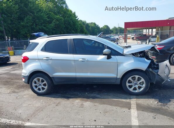 MAJ3S2GE2LC335788 2020 FORD ECOSPORT Silver Widok zestawu wskaźników