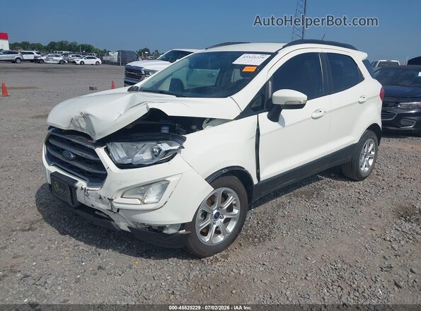 MAJ3S2GE2LC342031 2020 FORD ECOSPORT White Front left