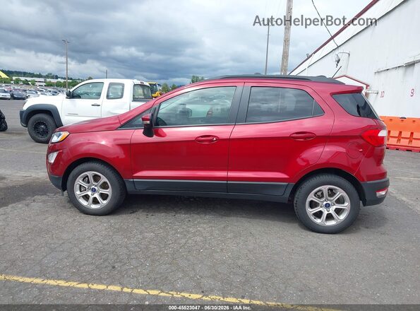 MAJ3S2GE2MC403119 2021 FORD ECOSPORT Red Vista interior de 360 grados