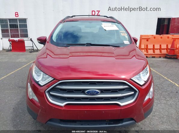 MAJ3S2GE2MC403119 2021 FORD ECOSPORT Red Vista frontal