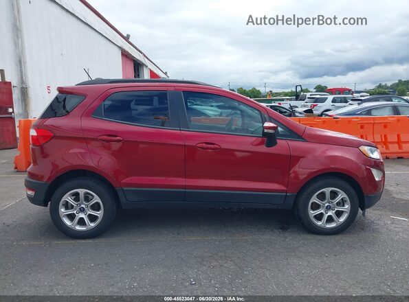 MAJ3S2GE2MC403119 2021 FORD ECOSPORT Red Vista interior trasera