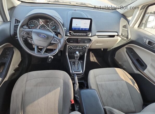 MAJ3S2GE2MC412614 2021 FORD ECOSPORT Silver Вид панелі приладів