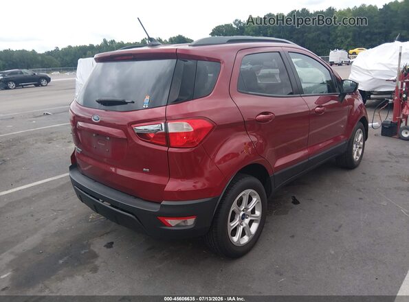 MAJ3S2GE2MC444012 2021 FORD ECOSPORT Red უკანა მარჯვენა