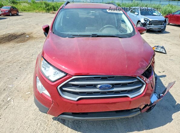 MAJ3S2GE3LC320975 2020 FORD ECOSPORT Red Widok z przodu