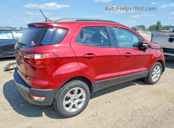 MAJ3S2GE3LC320975 2020 FORD ECOSPORT Red Tył prawy