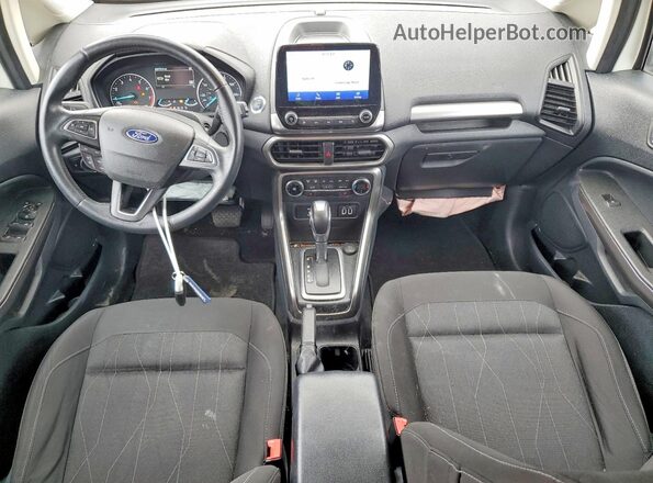 MAJ3S2GE3LC385518 2020 FORD ECOSPORT White Vista del salpicadero