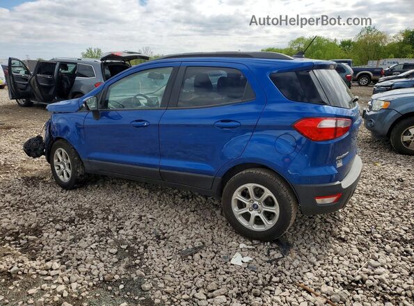 MAJ3S2GE4KC285121 2019 FORD ECOSPORT Blue Հետևի ձախ
