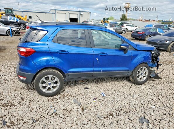 MAJ3S2GE4KC285121 2019 FORD ECOSPORT Blue Հետևի աջ