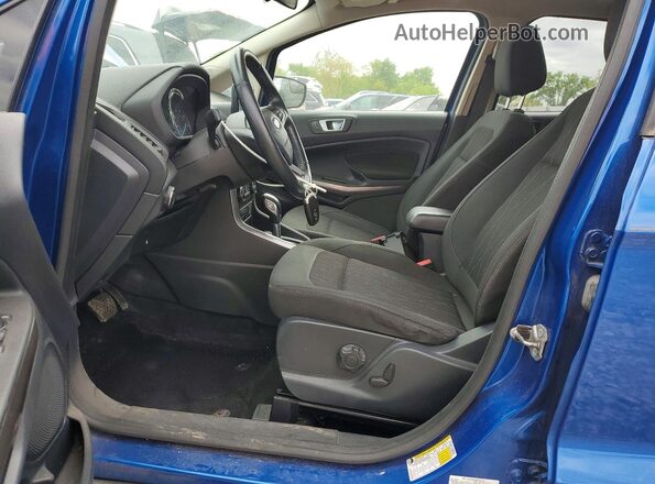 MAJ3S2GE4KC285121 2019 FORD ECOSPORT Blue Սալոնի դիմացի տեսք