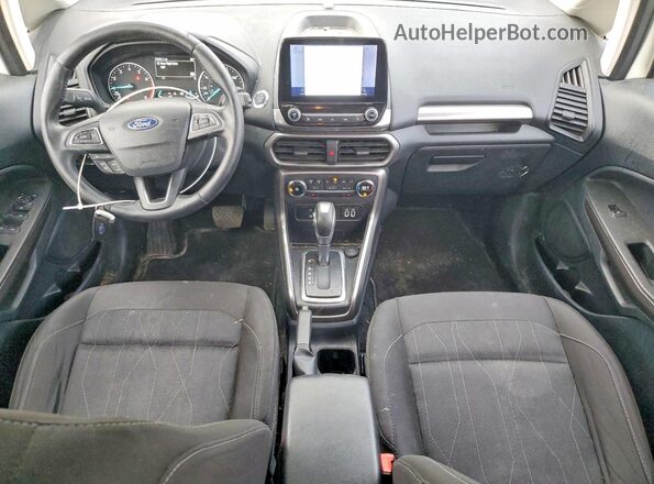 MAJ3S2GE4LC328633 2020 FORD ECOSPORT White Vista del salpicadero