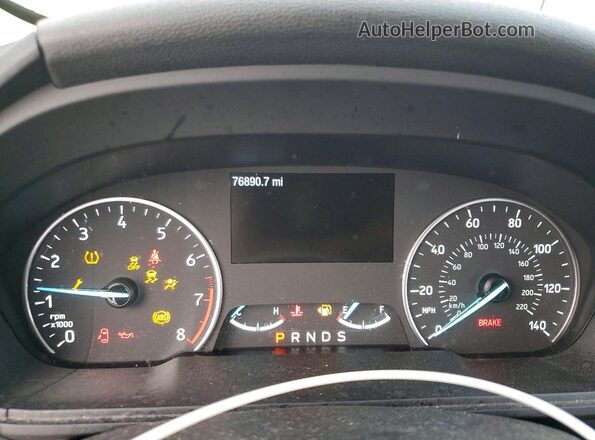 MAJ3S2GE4LC328633 2020 FORD ECOSPORT White Vista del cuadro de instrumentos
