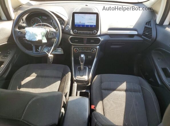 MAJ3S2GE4LC367397 2020 FORD ECOSPORT White წინა პანელის ხედი