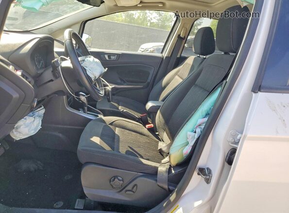 MAJ3S2GE4LC367397 2020 FORD ECOSPORT White წინა სალონის ხედი