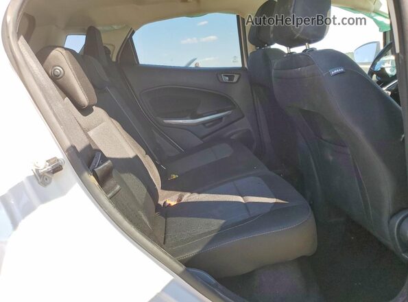 MAJ3S2GE4LC367397 2020 FORD ECOSPORT White უკანა სავარძლების ხედი