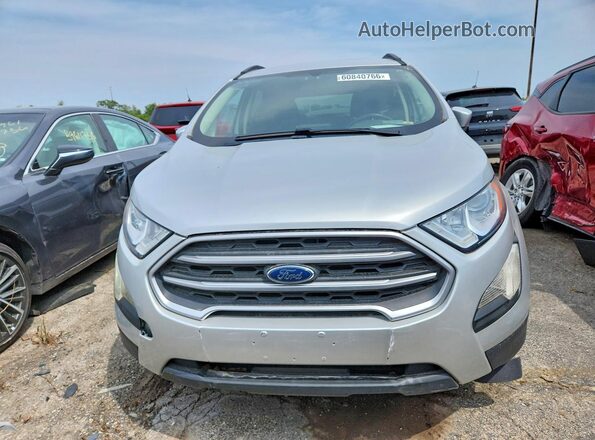 MAJ3S2GE4LC376648 2020 FORD ECOSPORT Silver Դիմացի տեսք