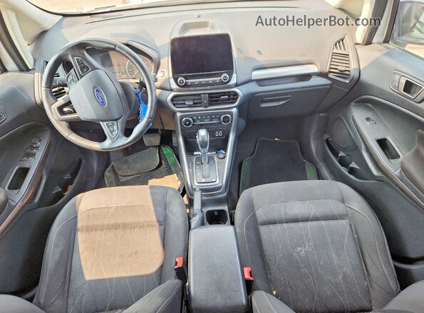 MAJ3S2GE4LC376648 2020 FORD ECOSPORT Silver Առջևի վահանակի տեսք