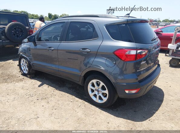 MAJ3S2GE4MC406121 2021 FORD ECOSPORT Gray Rear left