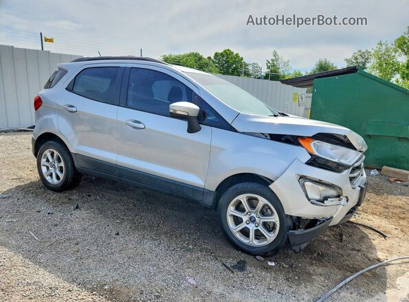MAJ3S2GE4MC423887 2021 FORD ECOSPORT Silver Przód prawy