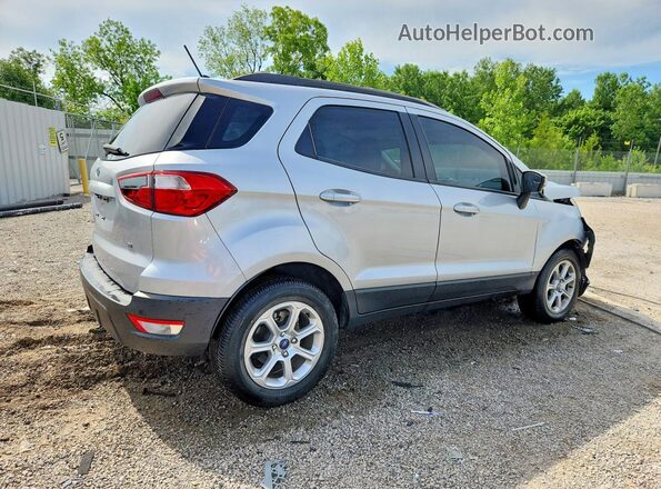 MAJ3S2GE4MC423887 2021 FORD ECOSPORT Silver Tył prawy