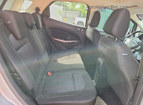 MAJ3S2GE4MC423887 2021 FORD ECOSPORT Silver Widok wnętrza z tyłu