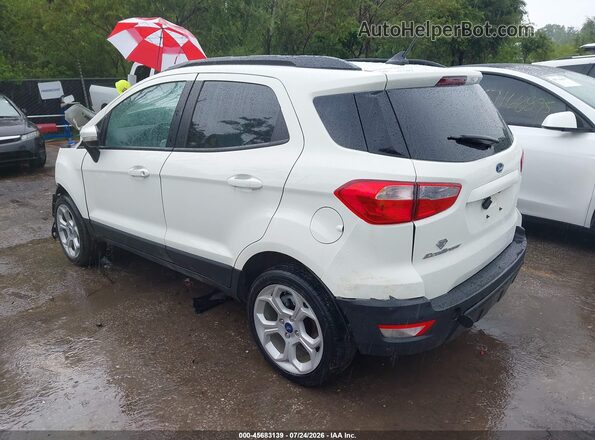 MAJ3S2GE4MC424389 2021 FORD ECOSPORT Белый Задняя левая четверть